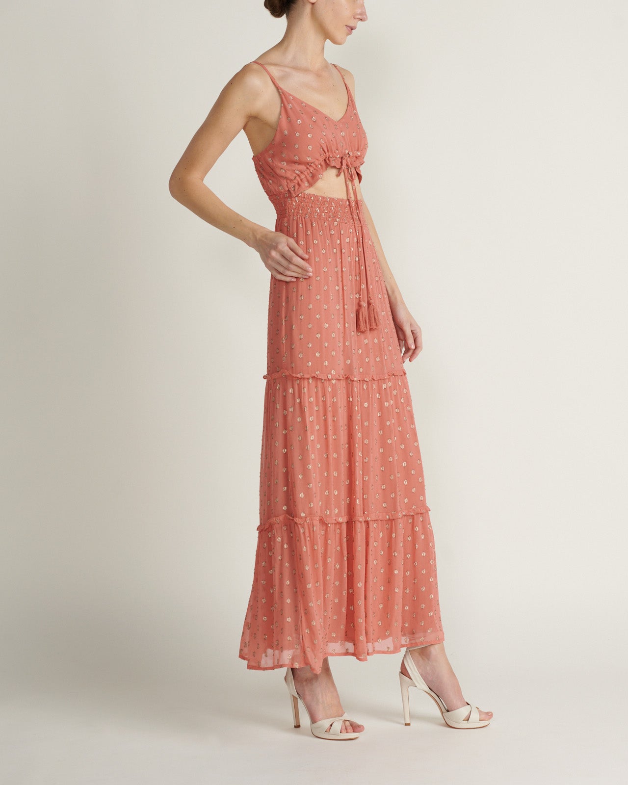 Vestido Maxi Detalle Aberturas