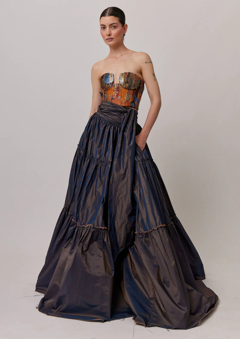Corset Grateful Metallic
