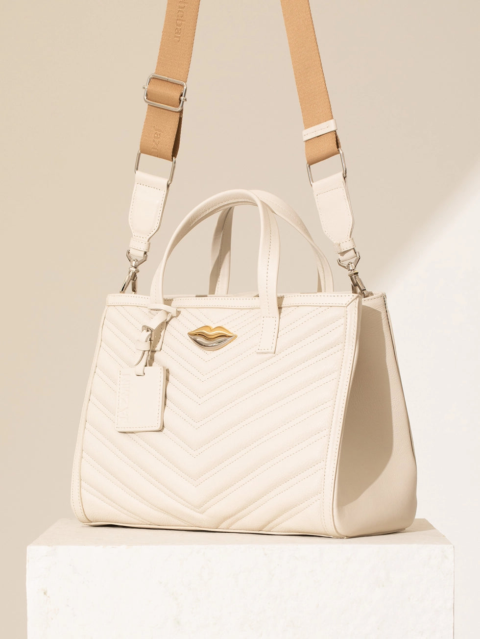 Cartera Lipstick Crudo