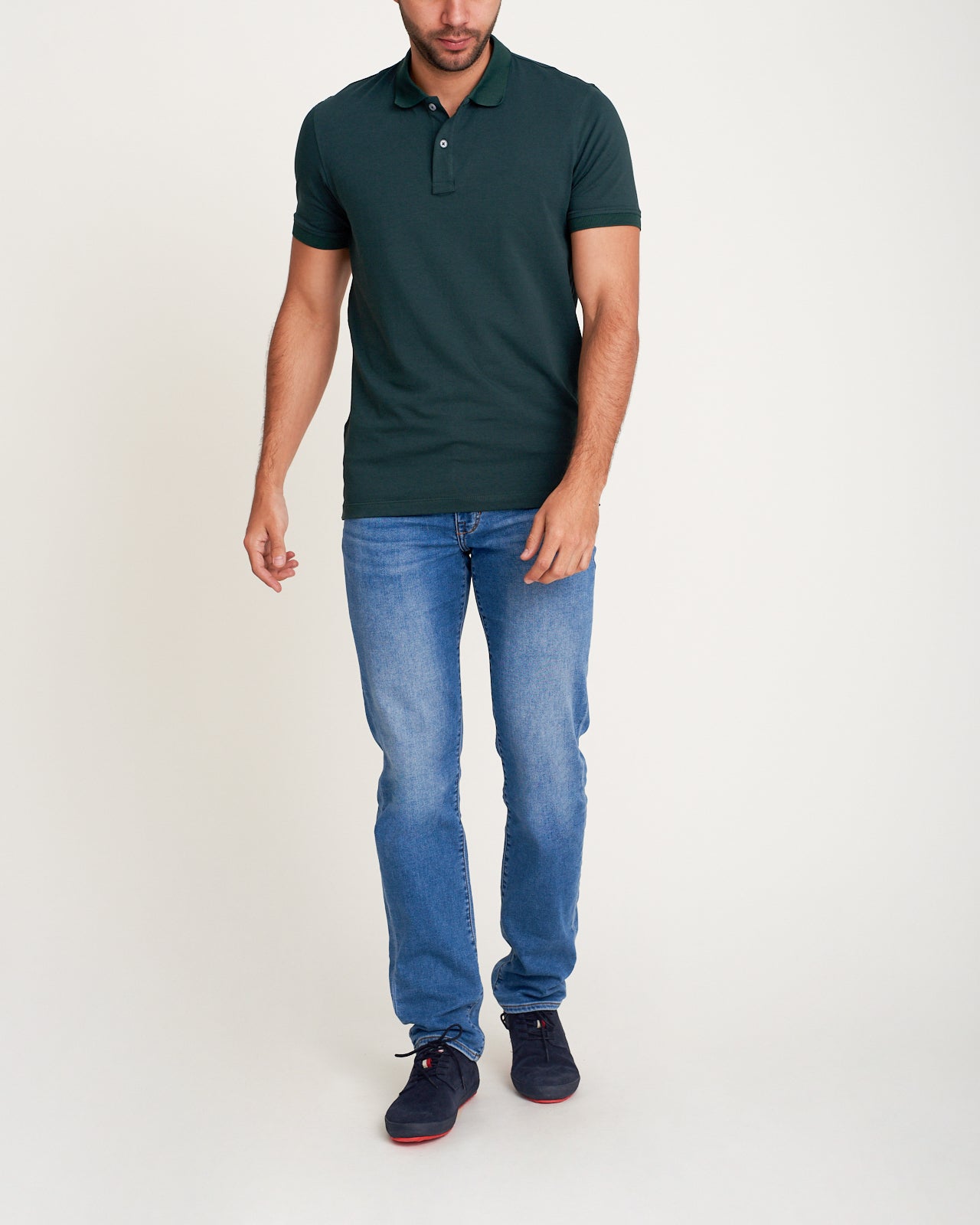 Polo Sin Bolsillos Algodon