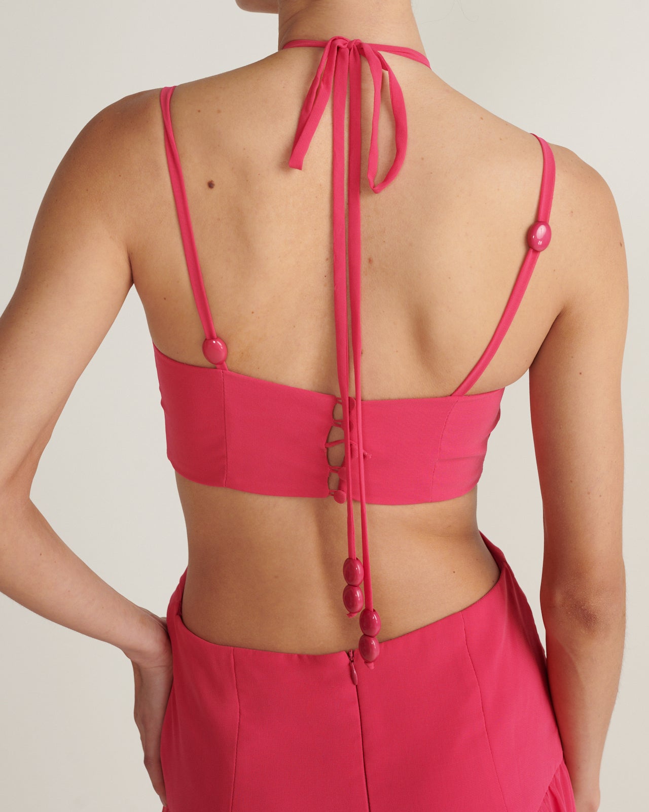Vestido Maxi Rosado PATBO VESTIDOS Malva CO
