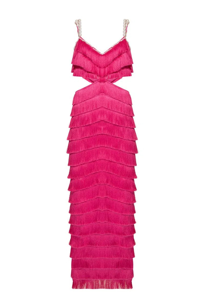 Vestido Maxi Luxor Spy Long Fringed